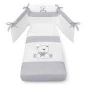 Dili Best - Letto doppia altezza con cassetto Natural - Made in Italy - Colore: Azzurro