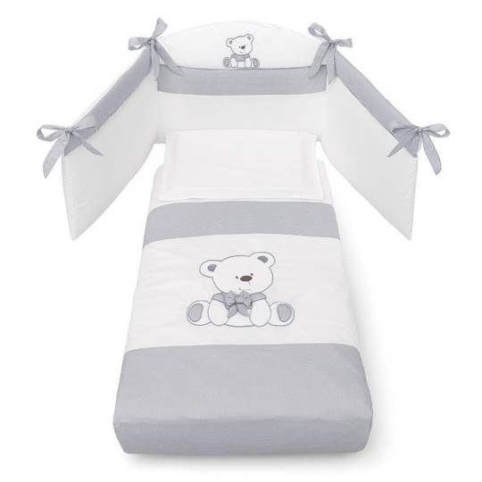 Dili Best - Letto doppia altezza con cassetto Natural - Made in Italy - Colore: Azzurro