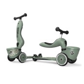 Scoot & Ride - Monopattino e Triciclo 2 in 1 Lifestyle Highwaykick 1 - Colori Scoot&Ride: Green Lines