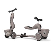Scoot & Ride - Monopattino e Triciclo 2 in 1 Lifestyle Highwaykick 1 - Colori Scoot&Ride: Brown Lines