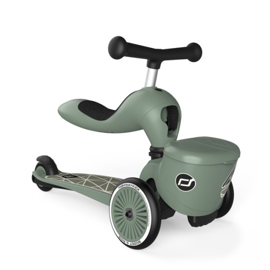 Scoot & Ride - Monopattino e Triciclo 2 in 1 Lifestyle Highwaykick 1 - Colori Scoot&Ride: Green Lines