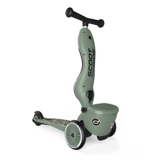 Scoot & Ride - Monopattino e Triciclo 2 in 1 Lifestyle Highwaykick 1 - Colori Scoot&Ride: Green Lines