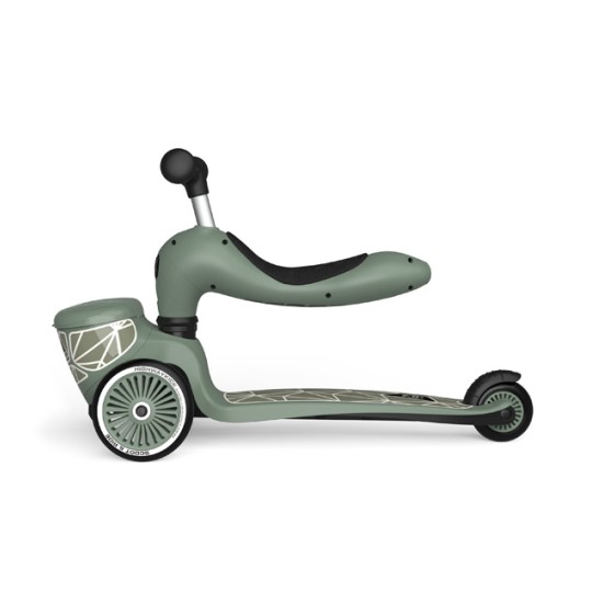Scoot & Ride - Monopattino e Triciclo 2 in 1 Lifestyle Highwaykick 1 - Colori Scoot&Ride: Green Lines