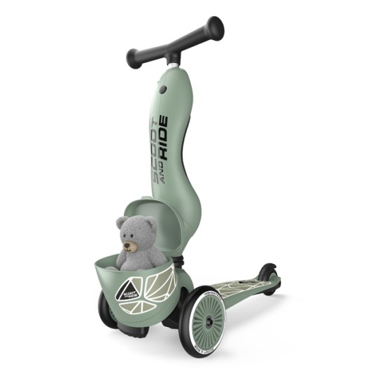 Scoot & Ride - Monopattino e Triciclo 2 in 1 Lifestyle Highwaykick 1 - Colori Scoot&Ride: Green Lines