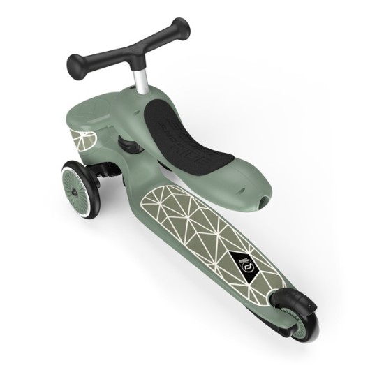 Scoot & Ride - Monopattino e Triciclo 2 in 1 Lifestyle Highwaykick 1 - Colori Scoot&Ride: Green Lines