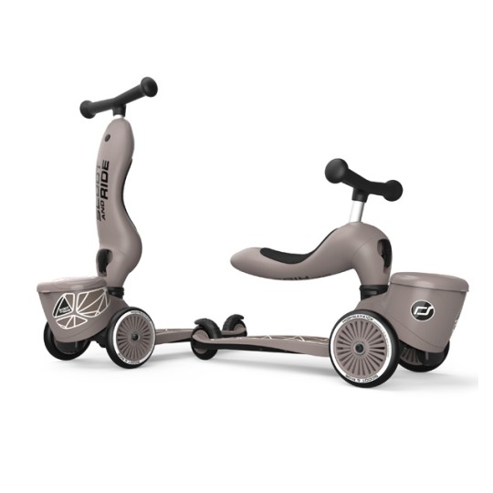 Scoot & Ride - Monopattino e Triciclo 2 in 1 Lifestyle Highwaykick 1 - Colori Scoot&Ride: Brown Lines