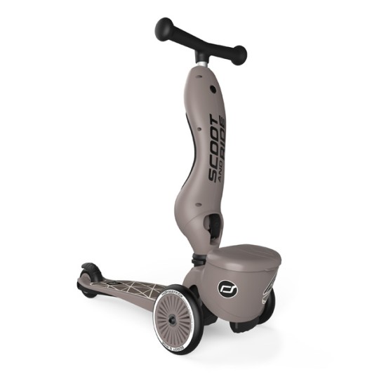 Scoot & Ride - Monopattino e Triciclo 2 in 1 Lifestyle Highwaykick 1 - Colori Scoot&Ride: Brown Lines