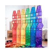 Connetix - 212 Pezzi - Mega Set - Arcobaleno - 100% Plastica ABS Atossica