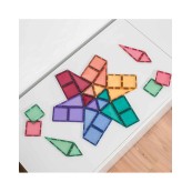 Connetix - 32 Pezzi - Tessere Magnetiche - Confezione Mini - Pastello - 100% Plastica ABS Atossica