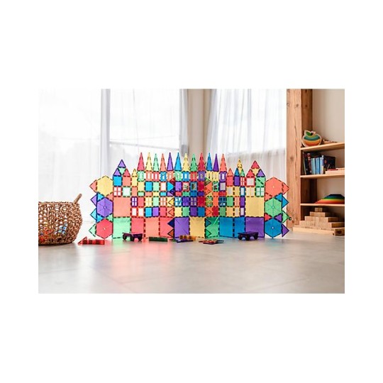 Connetix - 212 Pezzi - Mega Set - Arcobaleno - 100% Plastica ABS Atossica