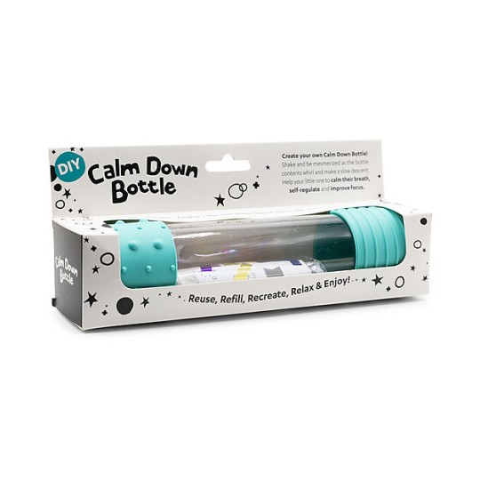 Jellystone Design - Gioco Sensoriale - DIY Calm Down Bottle - Dai 3 Anni - Colore: Arcobaleno