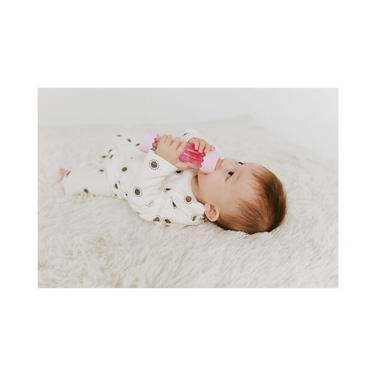 Jellystone Design - Gioco Sensoriale - Baby Calm Down Bottle - con Glitter - Colore: Rosa