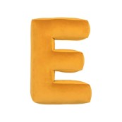 Betty's Home - Cuscino decorativo Alfabeto - Lettera E - Colore: Giallo