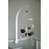 Sebra - Arco in legno per giostrina - Varianti Sebra: Classic White