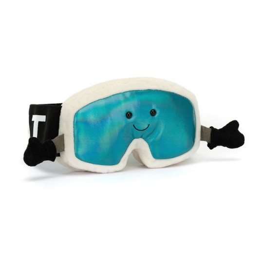 Jellycat - Peluche morbido Occhiali da sci sportivi