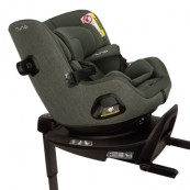 Nuna - Seggiolino auto Pruu 40-105cm - I-Size - con base rotante - Colore Nuna: Forest