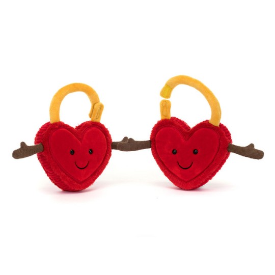 Jellycat - Peluche morbido Lucchetto Val & Tina