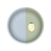 Lassig - Piatto in silicone Bicolore - Dai 6 mesi - Colori Lässig: Happy Fruits Lemon