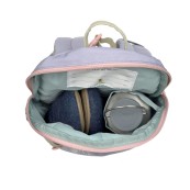Lassig - Zaino per Bambini Tiny Outdoor - Compagno Ideale per Piccoli Esploratori - Colori Lässig: Rainbow Pastel Pink