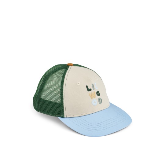 Liewood - Cappellino da baseball Della Navy- 100% Cotone organico - Circonferenza testa: 49cm