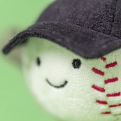 Jellycat - Ciondolo portachiavi Palla da baseball