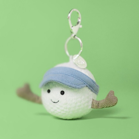 Jellycat - Ciondolo portachiavi Palla da Golf