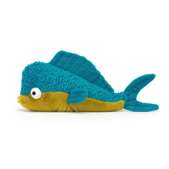 Jellycat - Peluche morbido Pesce Delano Dorado