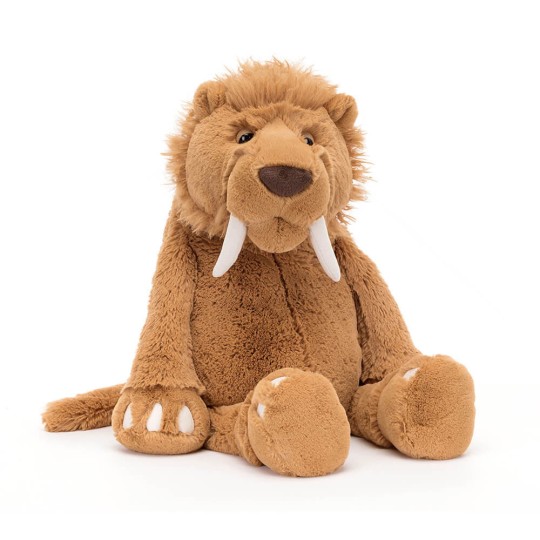 Jellycat - Peluche morbido Tigre dai denti a sciabola Stellan