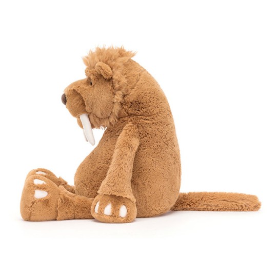 Jellycat - Peluche morbido Tigre dai denti a sciabola Stellan