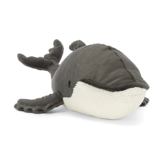Jellycat - Peluche morbido Humphrey la Balena Megattera