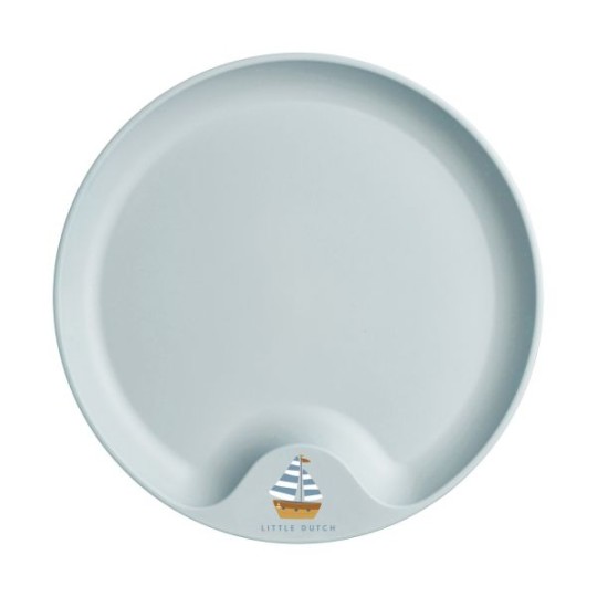 Little Dutch - Piatto Kids per bambini 22cm - Colori Little Dutch: Sailors Bay Blu