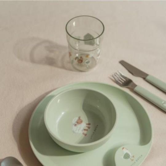 Little Dutch - Bicchiere Kids 250ml - Per imparare a bere da solo - Colori Little Dutch: Little Farm