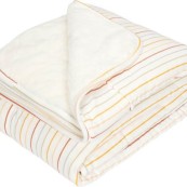 Little Dutch - Coperta morbida per lettino 110x140cm - Colori Little Dutch: Vintage Sunny Stripes