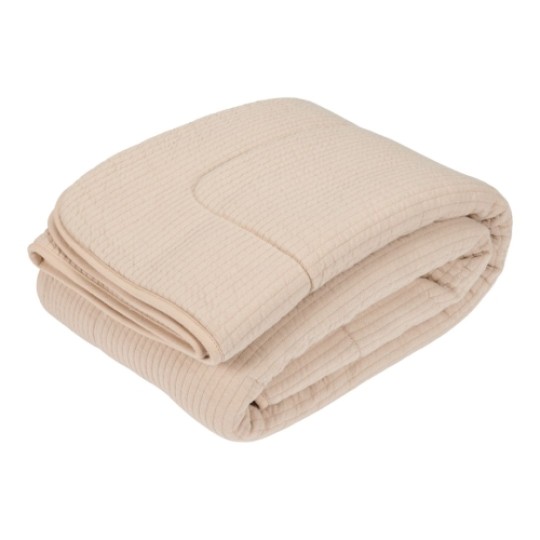Little Dutch - Coperta morbida per lettino 110x140cm - Colori Little Dutch: Pure Beige