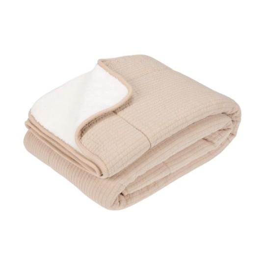 Little Dutch - Coperta morbida 70x100 - Colori Little Dutch: Pure Beige