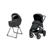 Inglesina - Duo Aptica Xt 2025 System Quattro con telaio - Colore Inglesina: Magnet Grey