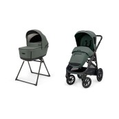 Inglesina - Duo Aptica Xt 2025 System Quattro con telaio - Colore Inglesina: Taiga Green