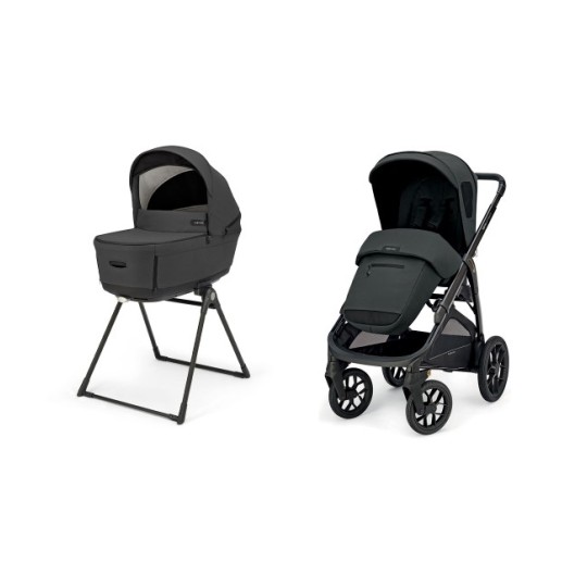 Inglesina - Duo Aptica Xt 2025 System Quattro con telaio - Colore Inglesina: Magnet Grey