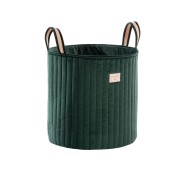 Nobodinoz - Cesta portagiochi Savanna - Velluto Ecologico - Colori Nobodinoz: Jungle Green