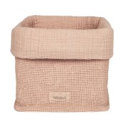 Nobodinoz - Cestino portaoggetti Wabi-Sabi - 100% Cotone organico - Colori Nobodinoz: Powder Pink