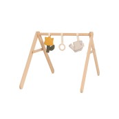 Nobodinoz - Arco giochi in legno con Soft Toys - Colori Nobodinoz: Tulips