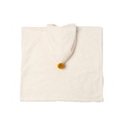 Nobodinoz - Accappatoio Poncho So Cute - 3-5anni - Cotone Biologico - Colori Nobodinoz: Natural