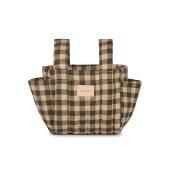 Nobodinoz - Organizer per Passeggino Hyde Park - Pratico, Elegante e Funzionale - Colori Nobodinoz: Green Checks