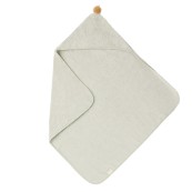 Nobodinoz - Accappatoio a triangolo 73x73 So Cute - Cotone Biologico. - Colori Nobodinoz: Green
