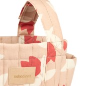 Nobodinoz - Organizer per Passeggino Hyde Park - Pratico, Elegante e Funzionale - Colori Nobodinoz: Red Tulips