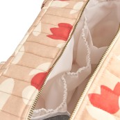 Nobodinoz - Borsa Organizer per Passeggino Hyde Park - 38x33x16 cm - Colori Nobodinoz: Red Tulips