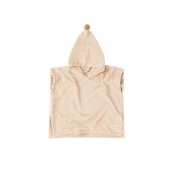Nobodinoz - Accappatoio Poncho So Cute - 3-5anni - Cotone Biologico - Colori Nobodinoz: Latte