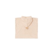 Nobodinoz - Accappatoio Poncho So Cute - 3-5anni - Cotone Biologico - Colori Nobodinoz: Latte