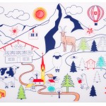Disegno: Swiss Mountains