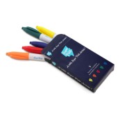 Super Petit - Tovaglietta in silicone da colorare con 5 pennarelli - 40x30cm